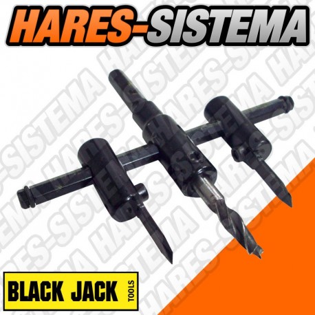 Mecha Radial Ø 30 a 120mm Black Jack