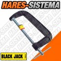 Prensa Tipo G 8" Linea Pesada Black Jack