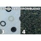 Tabla de Planchar Mediana Base Malla Metalica