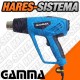 Pistola de Calor Gamma 2000w con Maletin