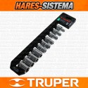 Juego Llaves Tubo Torx Hembra de 1/2" Truper x 10pz