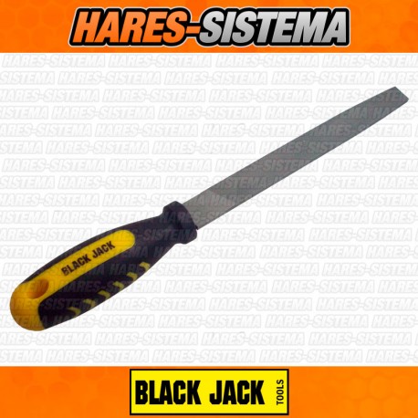 Lima Plana Bastarda 20 cms Black Jack