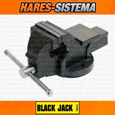 Morsa de Banco 3" Base fija con yunque Black Jack