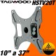Soporte Lcd Led Tagwood 10" a 37" Inclinacion y Giro Reforzado