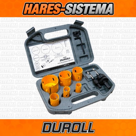 Juego Mechas Copas Bimetalicas Duroll