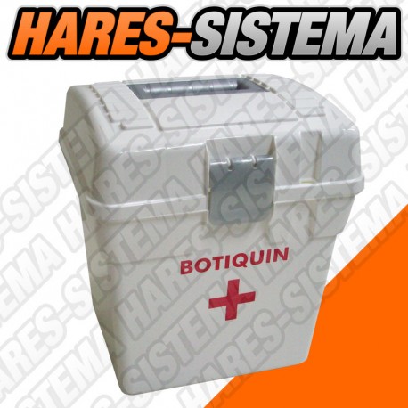 Caja Botiquin Primeros Auxilios - Sin Insumos