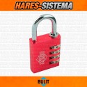 Candado de Combinacion 40mm Bulit Aluminio