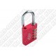 Candado de Combinacion 40mm Bulit Aluminio