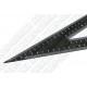 Escuadra Triangulo Acero Graduada 40 x 20 cms Black Jack