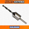 Mecha Biselador para Tornillo Madera 4 mm Ruhlmann