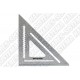 Escuadra 12" Triangulo Multiangulo Aluminio