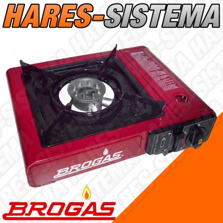 Anafe Portatil a Gas Butano Dual Brogas