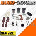 Set Accesorios 105 pz para minitorno - Black Jack