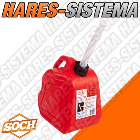 Bidon Nafta Combustible Soch 10 Lts Homologado