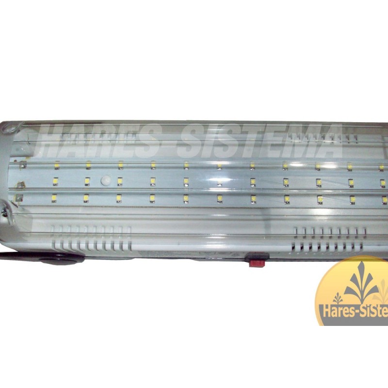 Luz de Emergencia 90 Leds Gamasonic 15hs Autonomia HaresSistema