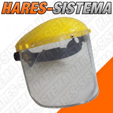 Protector Facial con Arnes a Cremallera