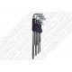 Juego Llaves Torx x 9 pz Black Jack