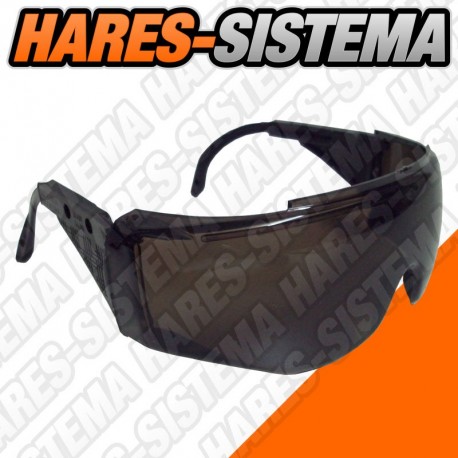 Anteojos de Seguridad Smoke Patillas Regulables