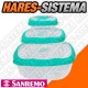 Set Contenedor Hermetico Cuadrado x 3pz Flor