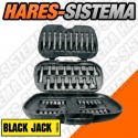 Juego x 56pz Puntas y Tubos para Atornillador Black Jack