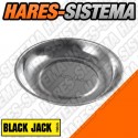 Plato Porta objeto Magnetico Ø 15cms Black Jack