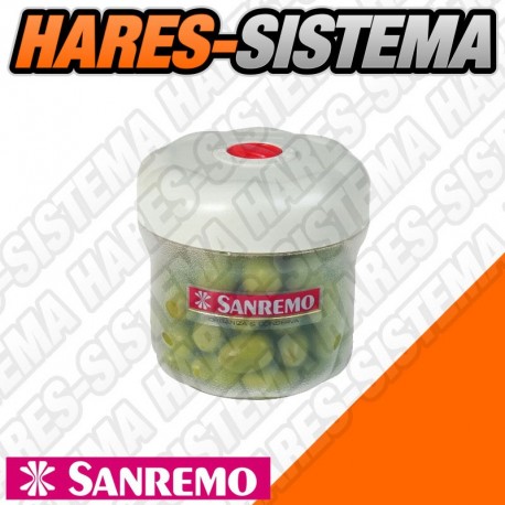 Pote Hermetico 680ml Tapa a Rosca San Remo