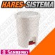Recipiente Residuos a pedal 13.5 Lts San Remo