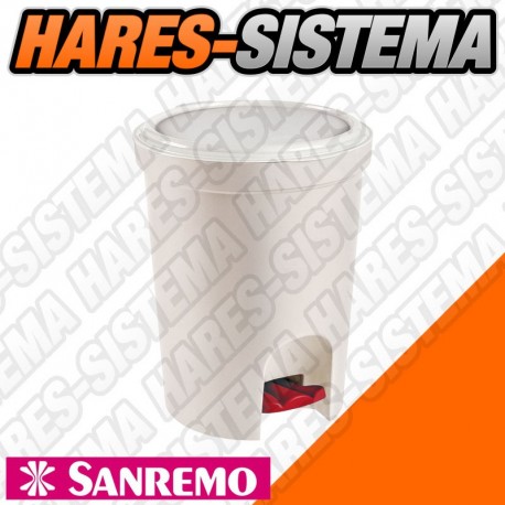 Recipiente Residuos a pedal 13.5 Lts San Remo